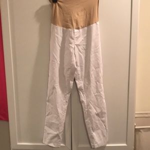 Motherhood maternity size XL white pants
